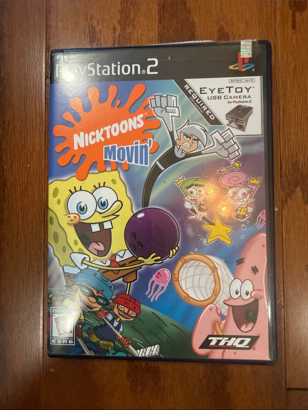 Nicktoons Movin’ PS2 PlayStation 2 EyeToy Game Complete 2004